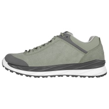 Lowa Everyday Travel Shoes Malta Low GTX (Suede leather, waterproof) seagrass/jade Women